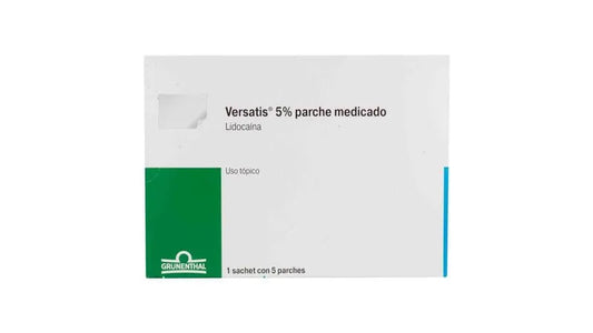 VERSATIS 5 % PARCHE  CAJA X 5