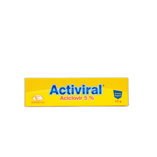 ACTIVIRAL 5 G CREMA TOPICA TUBO X 15 G