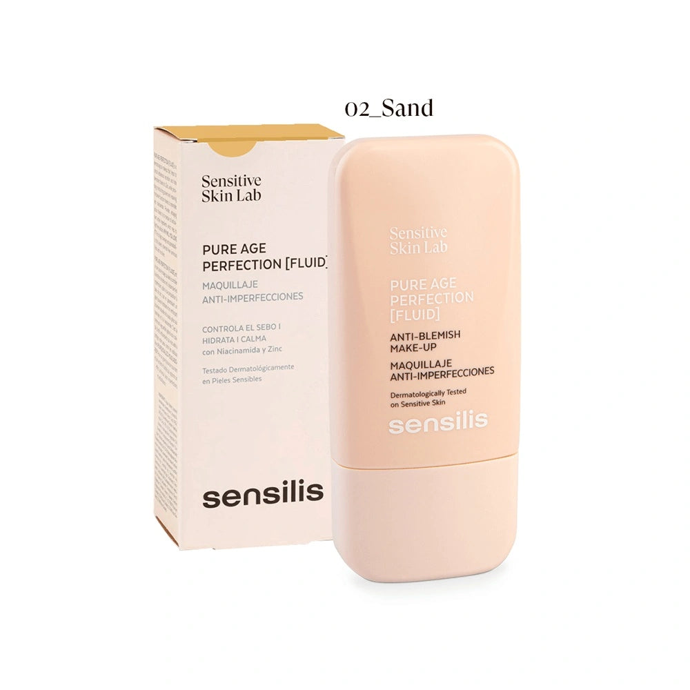 SENSILIS PURE AGE PERFECTION FLUID TONO SAND EMULSION TOPICA FRASCO X 30 ML