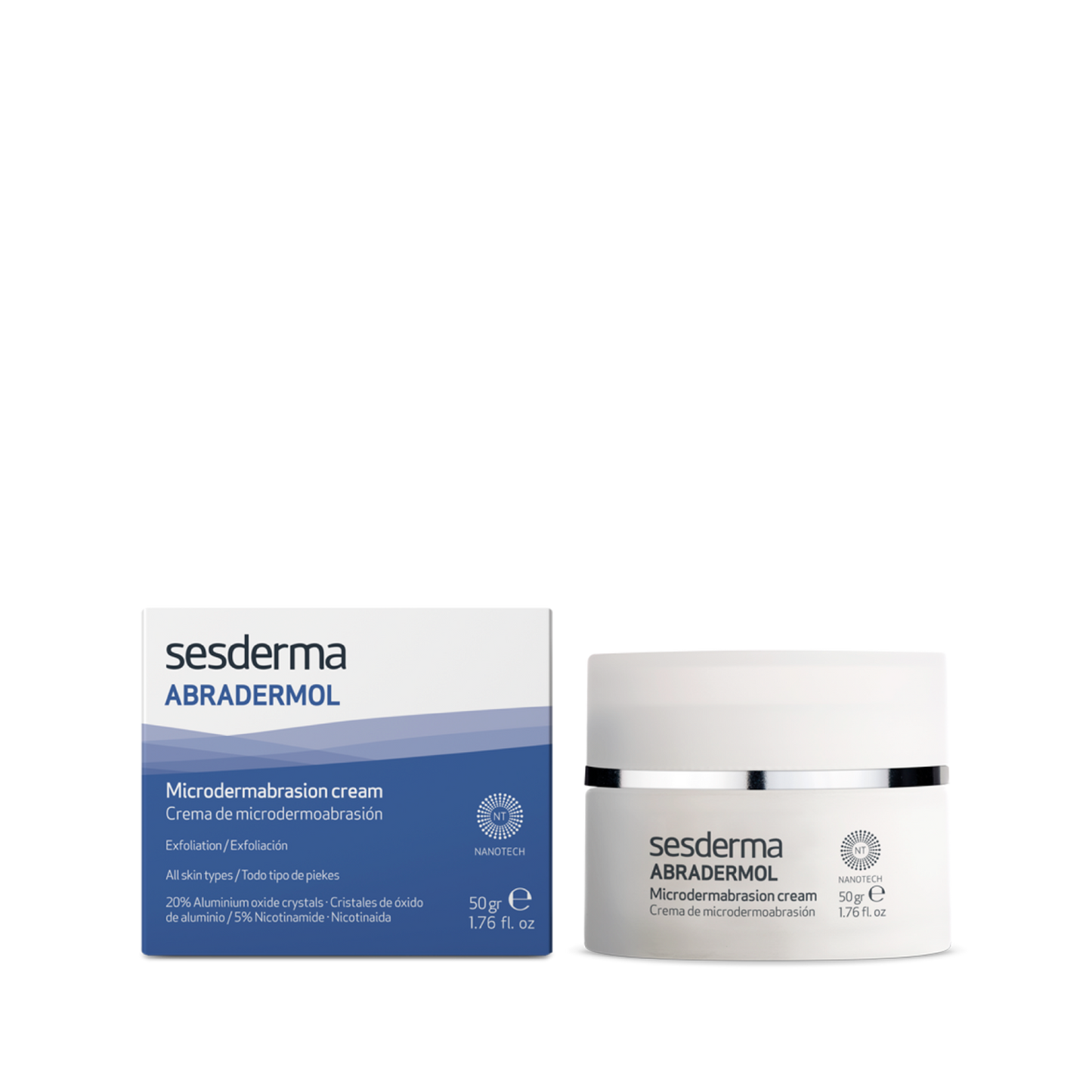 ABRADERMOL CREMA DE MICRODERMOABRASION CREMA TOPICA FRASCO X 50 GR
