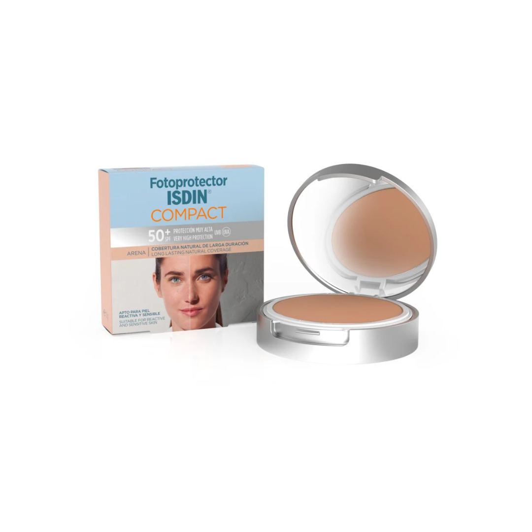 ISDIN FOTOPROTECTOR POLVO COMPACTO ARENA SPF50+ NA CAJA X 10 GR