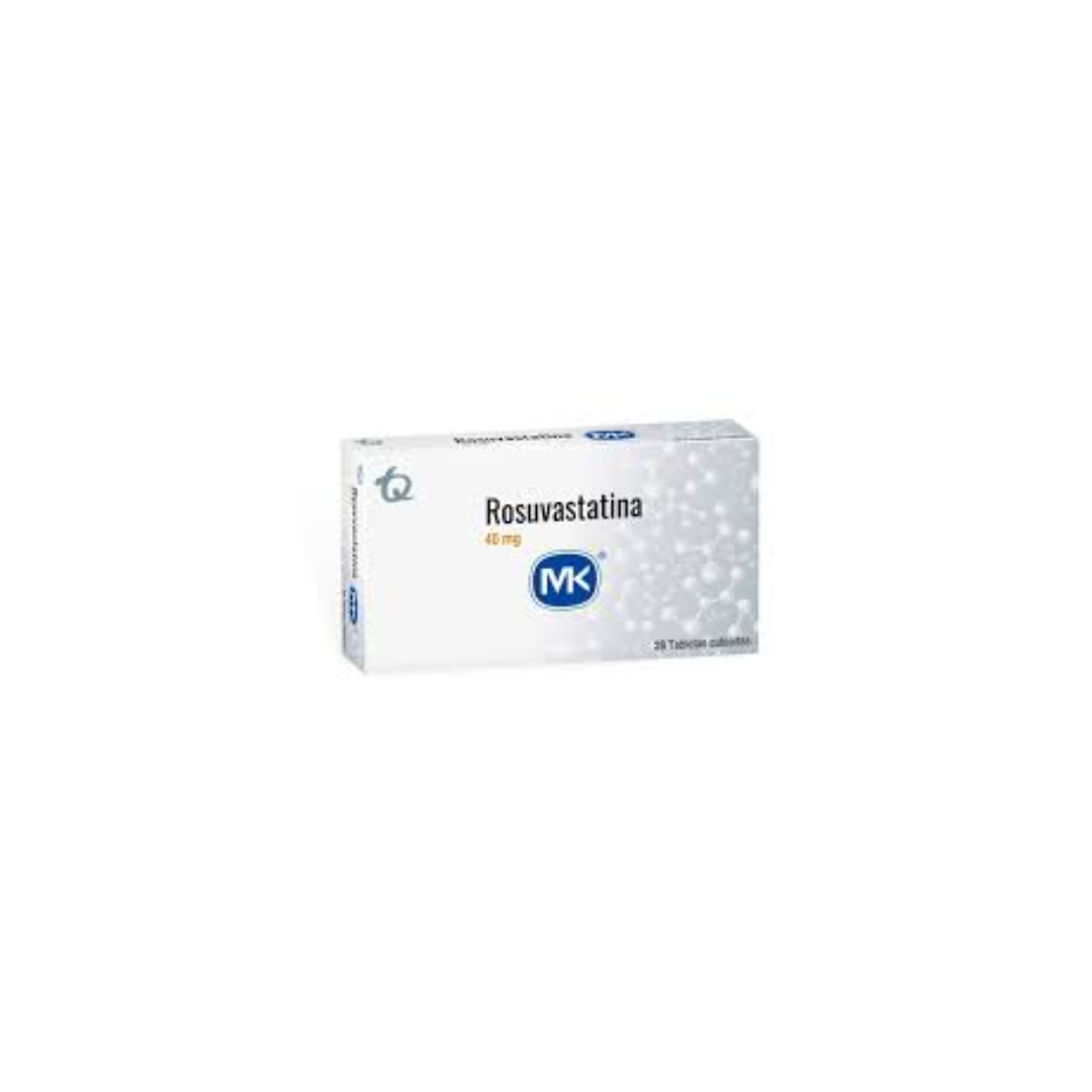ROSUVASTATINA MK 40 MG TABLETA RECUBIERTA CAJA X 28