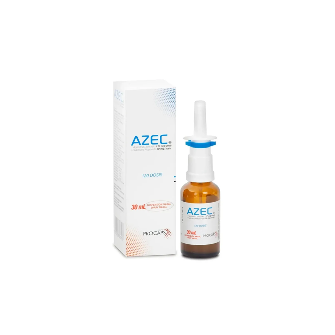 AZEC 137MCG/50 MCG SPRAY SUSPENSIÓN NASAL FRASCO X 120 DOSIS
