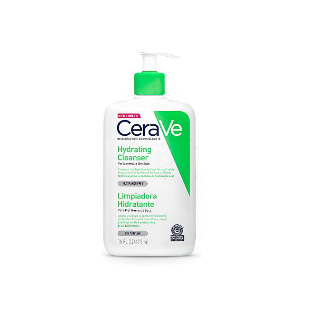 CERAVE LIMPIADOR HIDRATANTE PIEL NORMAL LOC TOP FRASCO X 473 ML
