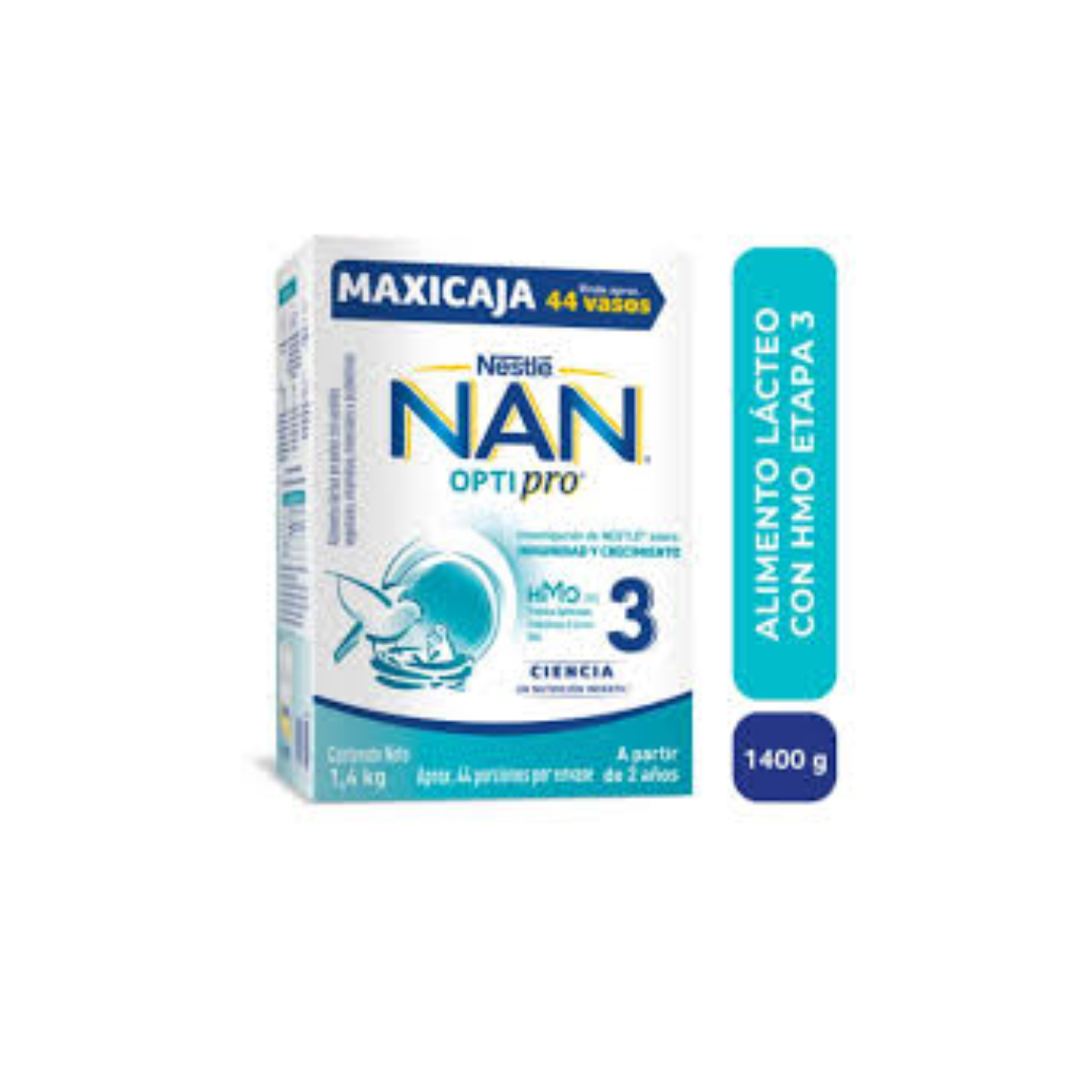NAN PRO 3 POLVO ORAL CAJA X 1400 GR