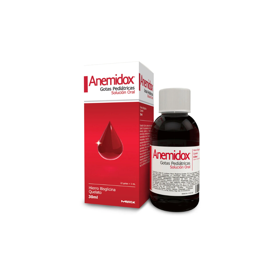 ANEMIDOX GOTAS PEDIATRICAS GOTAS ORALES FRASCO X 30 ML