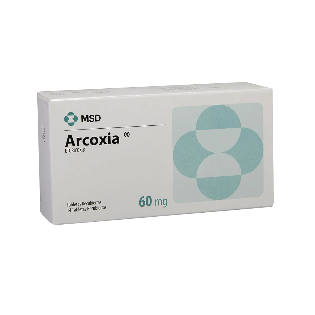 ARCOXIA 60 MG TABLETA RECUBIERTA CAJA X 14