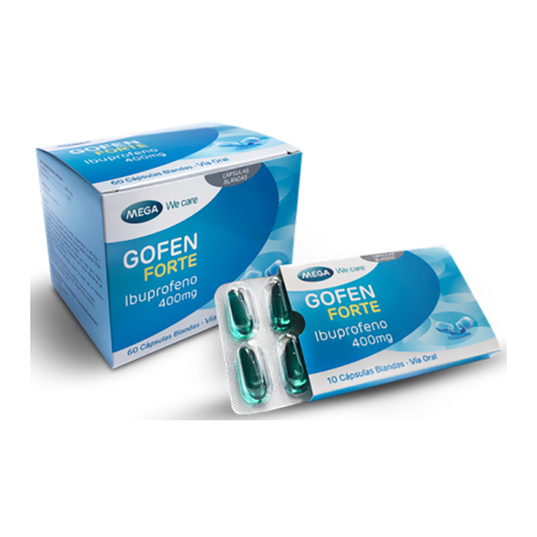 GOFEN 400 MG CAPSULA BLANDAS CAJA X 60