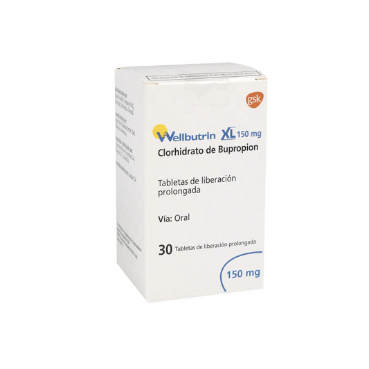 WELLBUTRIN XL 150 MG TABLETA LIBERACIÓN PROLONGADA CAJA X 30