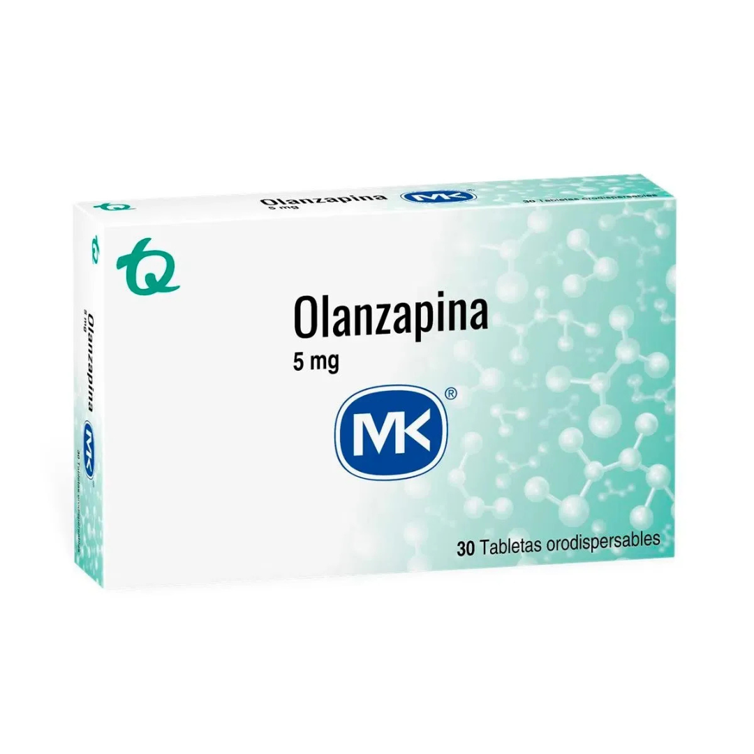 OLANZAPINA MK 5 MG TABLETA DISPERSABLE CAJA X 30