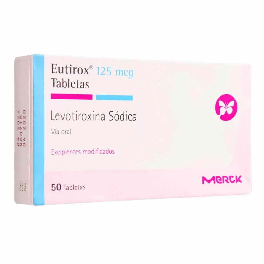 EUTIROX 125 MCG TABLETA CAJA X 50