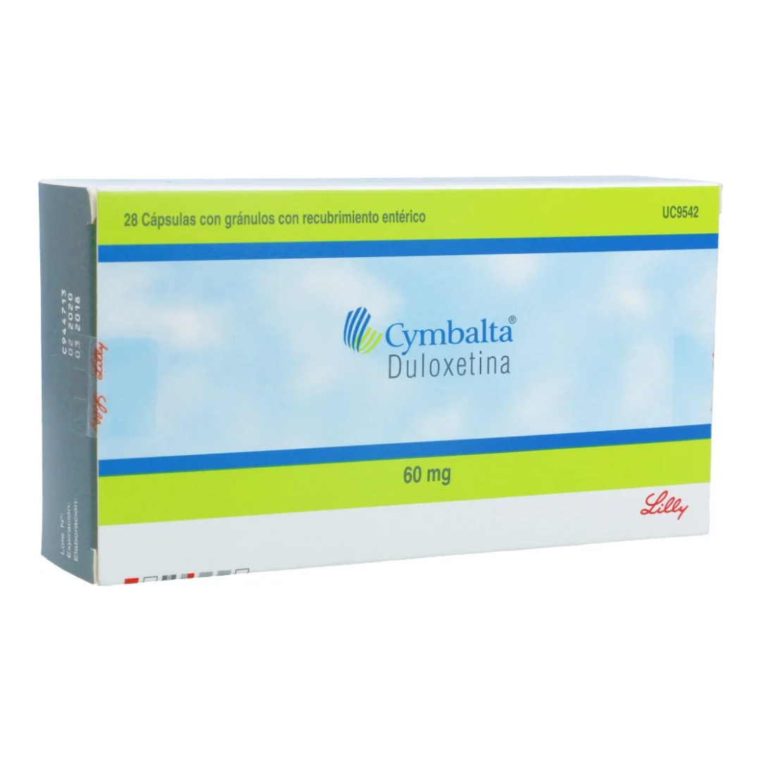 CYMBALTA 60 MG CAPSULA DURAS CAJA X 28