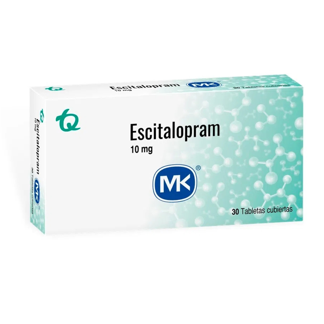 ESCITALOPRAM MK 10 MG TABLETA CAJA X 30