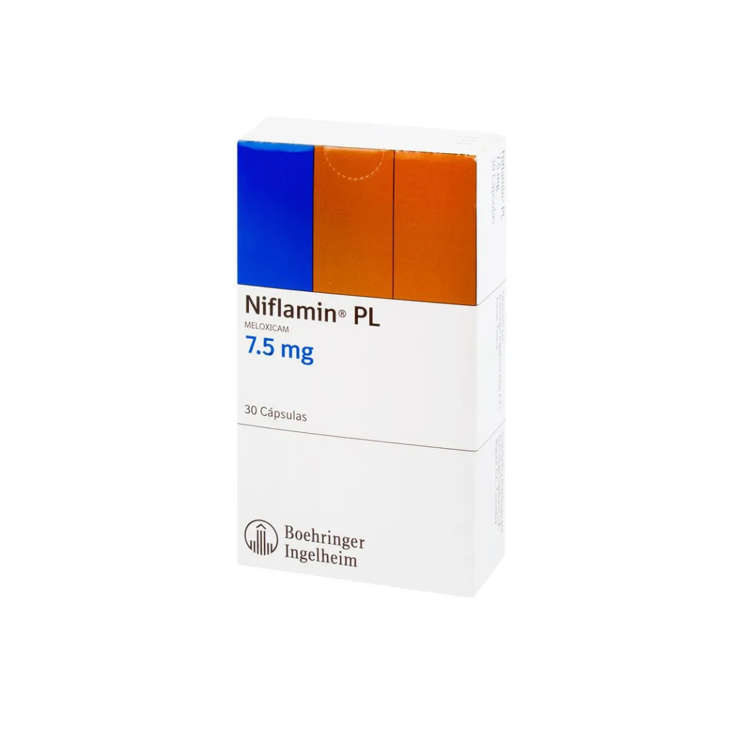 NIFLAMIN PL 7.5 MG CAPSULA DURAS CAJA X 30