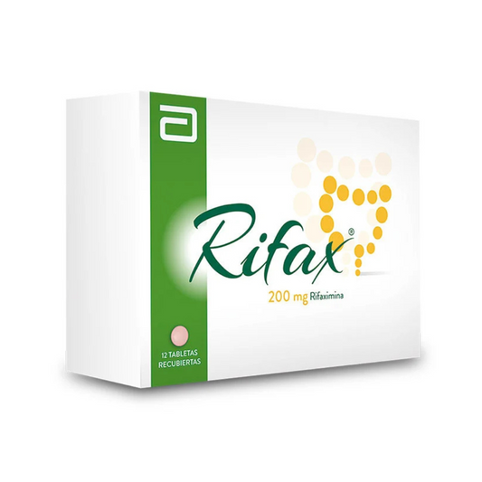 RIFAX 200 MG TABLETA CAJA X 12