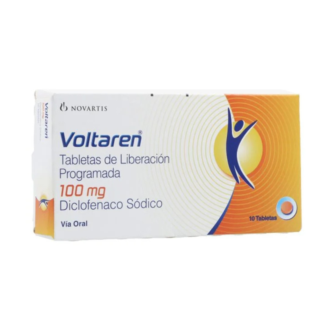 VOLTAREN 100 MG CAPSULA LIBERACIÓN PROLONGADA CAJA X 10