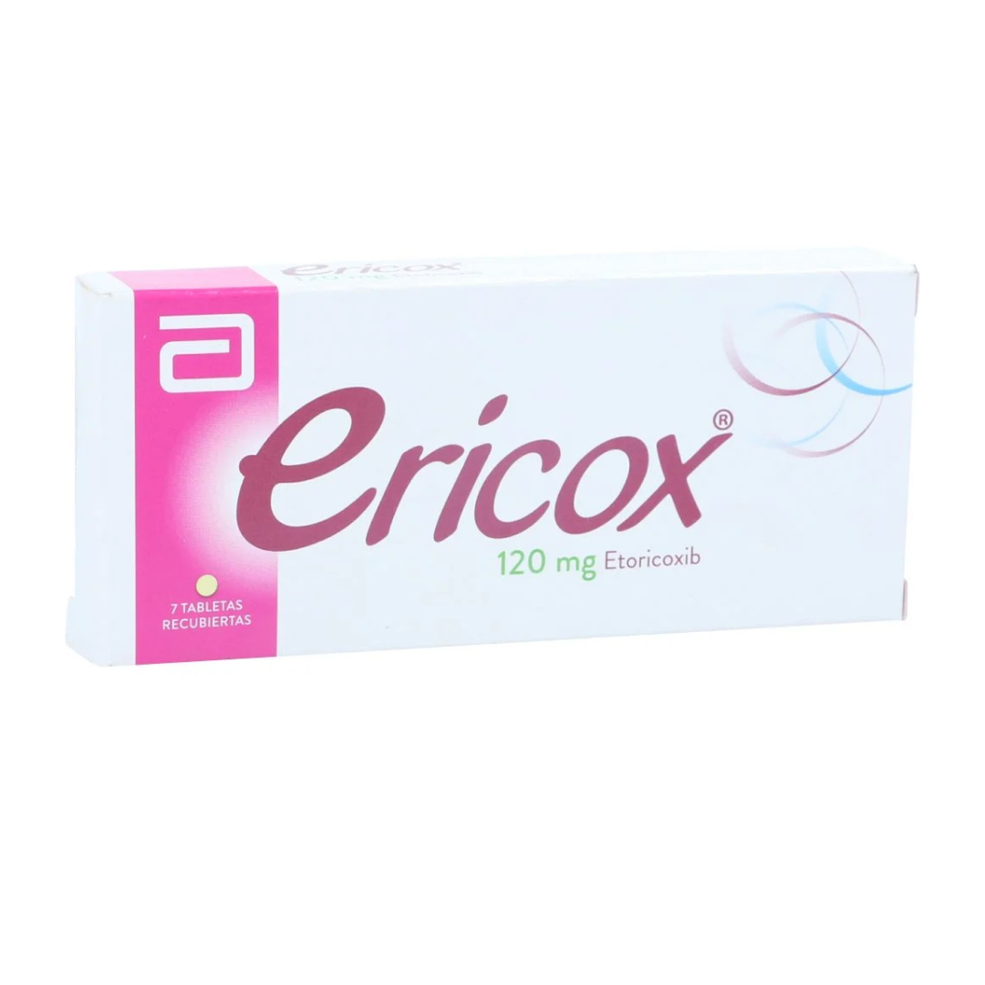 ERICOX 120 MG TABLETA CAJA X 7