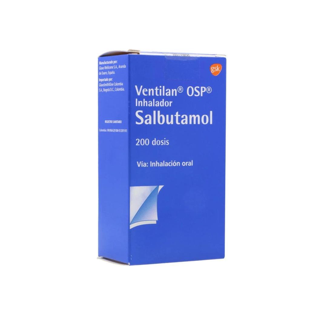 VENTILAN OSP 100 MCG INHALADOR BUCAL FRASCO X 200 DOSIS
