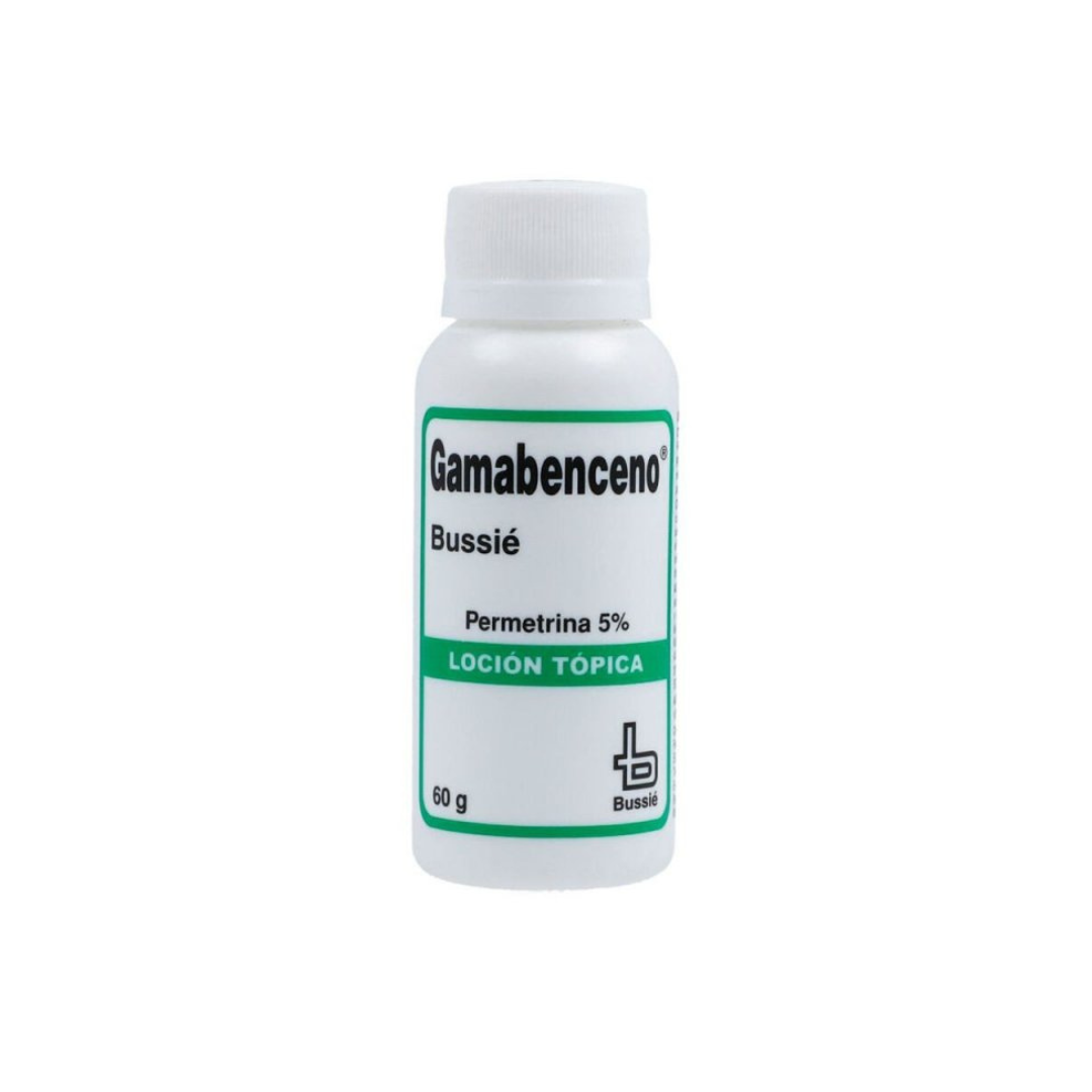 GAMBENCENO 5 G LOCIÓN TOPICA FRASCO X 60 ML