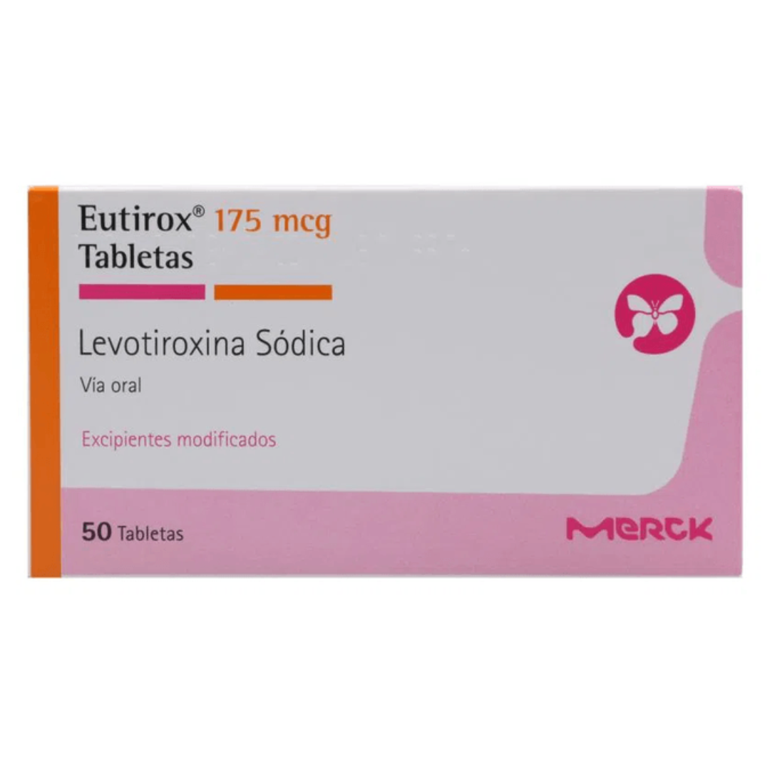 EUTIROX 175 MCG TABLETA CAJA X 50
