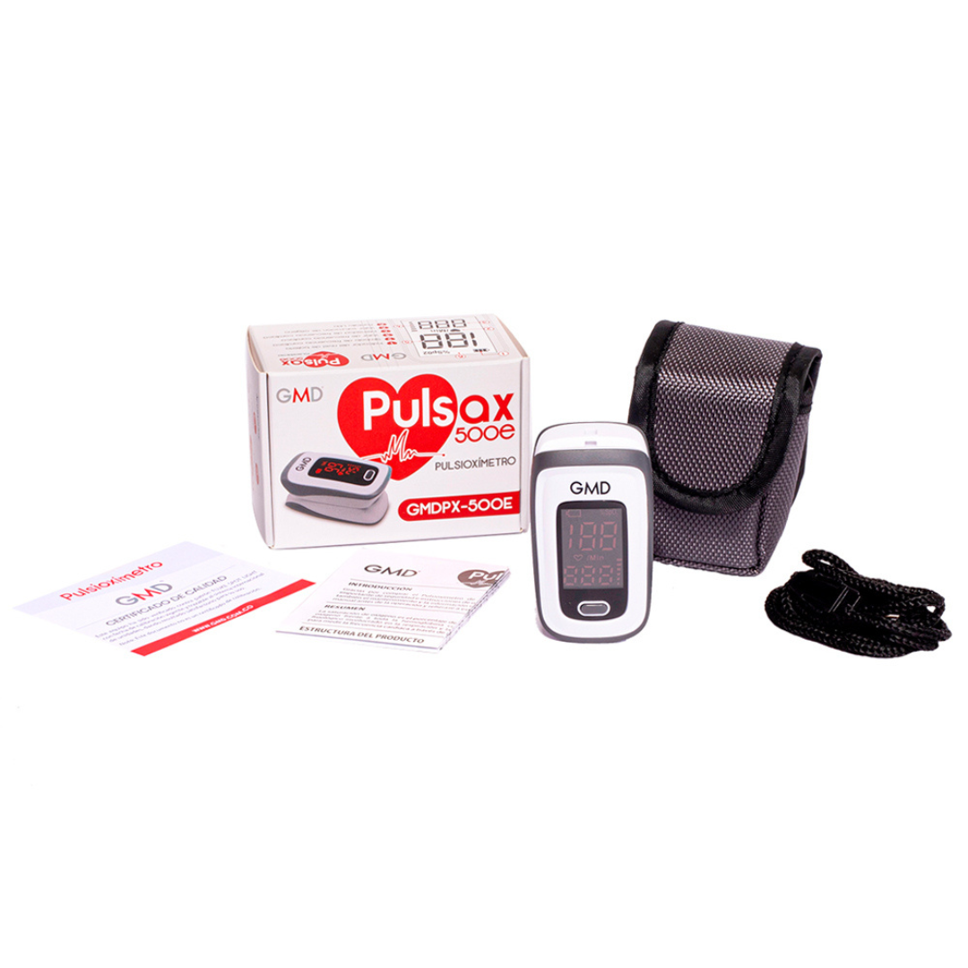 PULSOXIMETRO PORTATIL S/CURVA GMDPX-500E GMD DM CAJA X 1