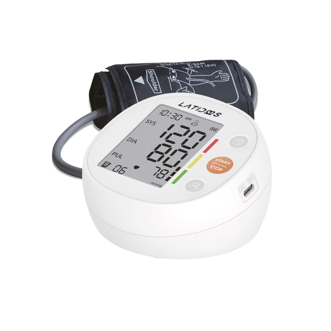 TENSIOMETRO DIGITAL DE BRAZO LATIDOS I 30F GMDBPM30F DM CAJA X 1