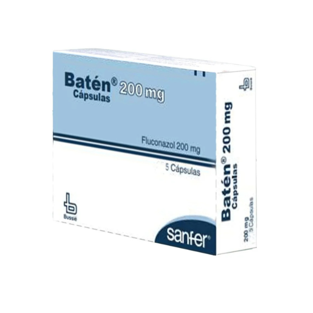 BATEN 200 MG CAPSULA DURAS CAJA X 5