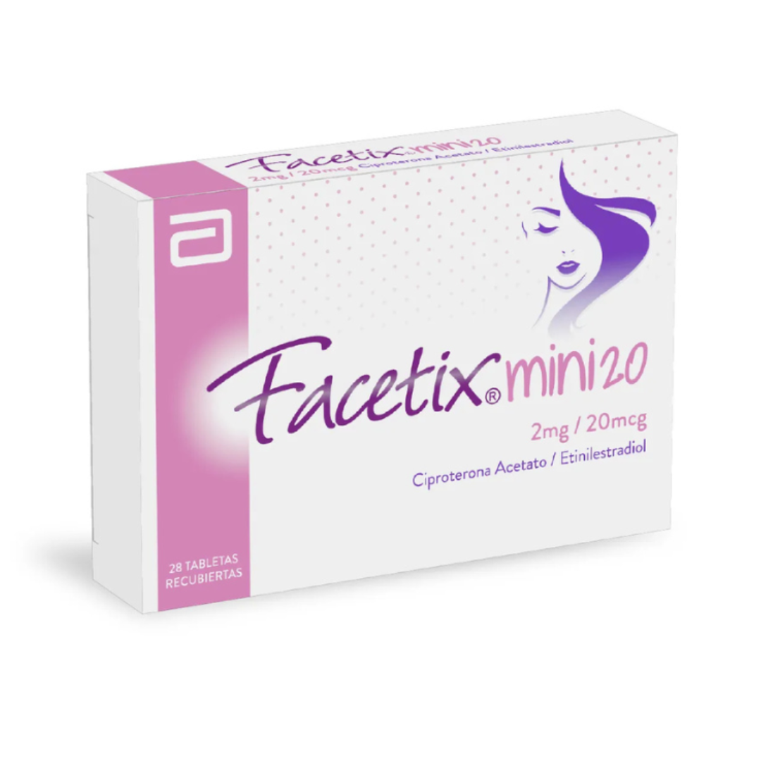 FACETIX MINI 20 MG TABLETA CAJA X 28