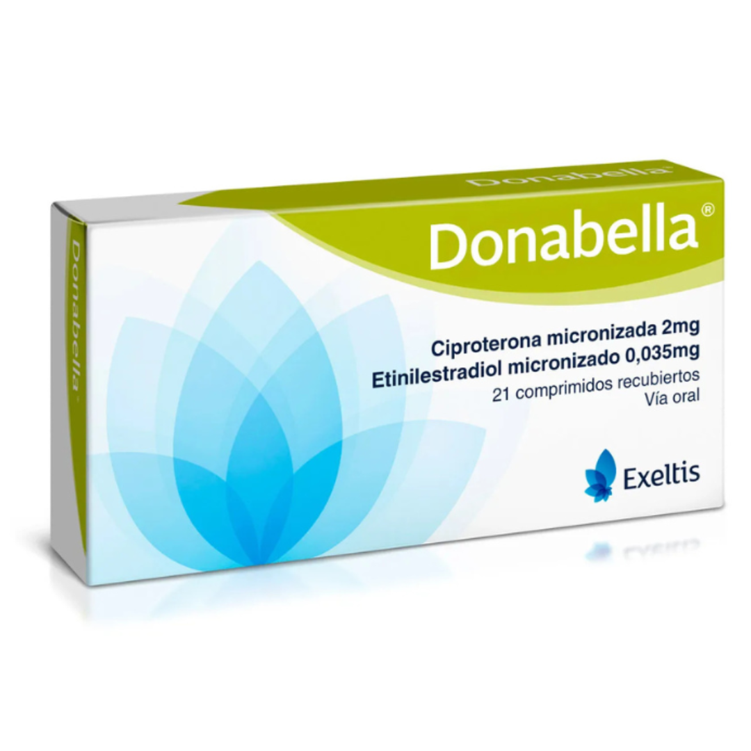 DONABELLA 2 MG/0.035 MG TABLETA RECUBIERTA CAJA X 21