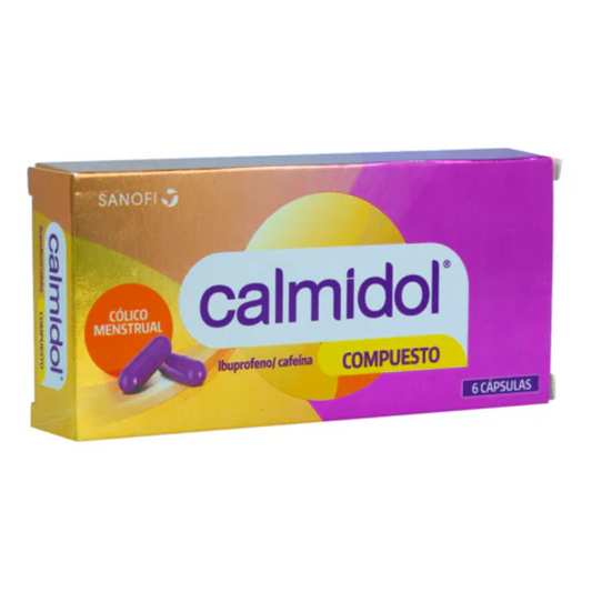 CALMIDOL COMPUESTO 200/ 30 MG CAPSULA CAJA X 6