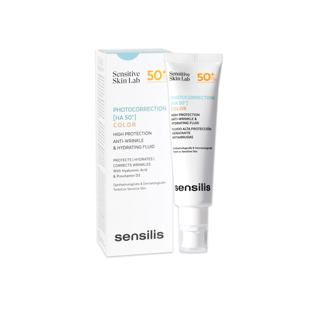 SENSILIS PHOTOCORRECTION HA COLOR 50+ EMULSION TOPICA FRASCO X 50 ML