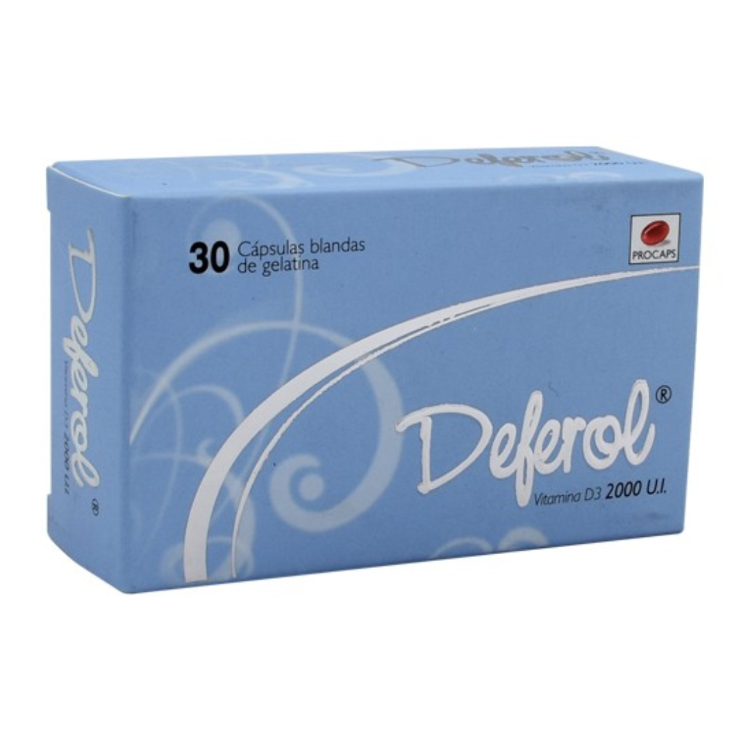DEFEROL 2000 UI CAPSULA BLANDAS CAJA X 30