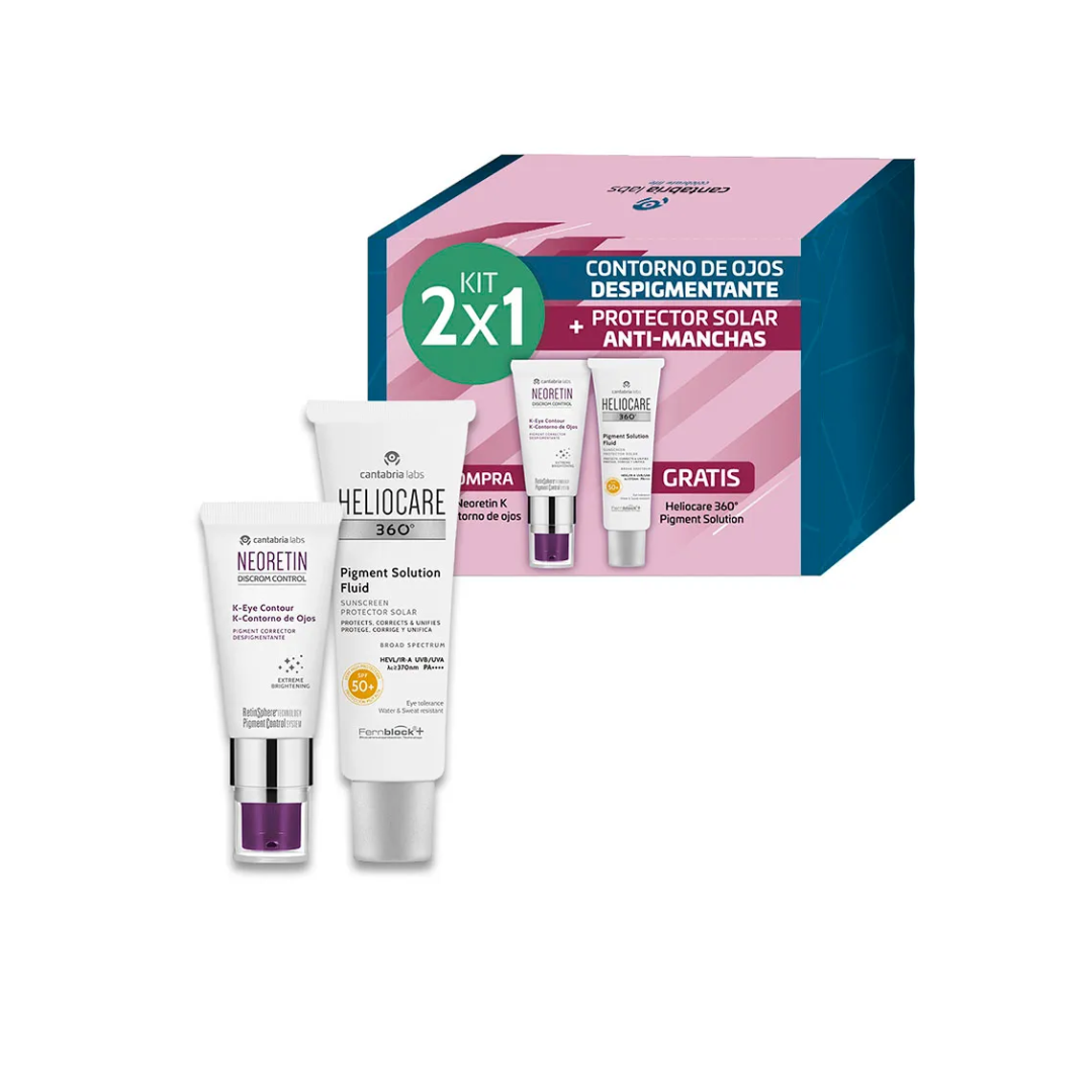 KIT NEORETIN K- CONTORNO GRATIS HELIOCARE 360 PIGMENT EMULSION TUBO X 15 ML