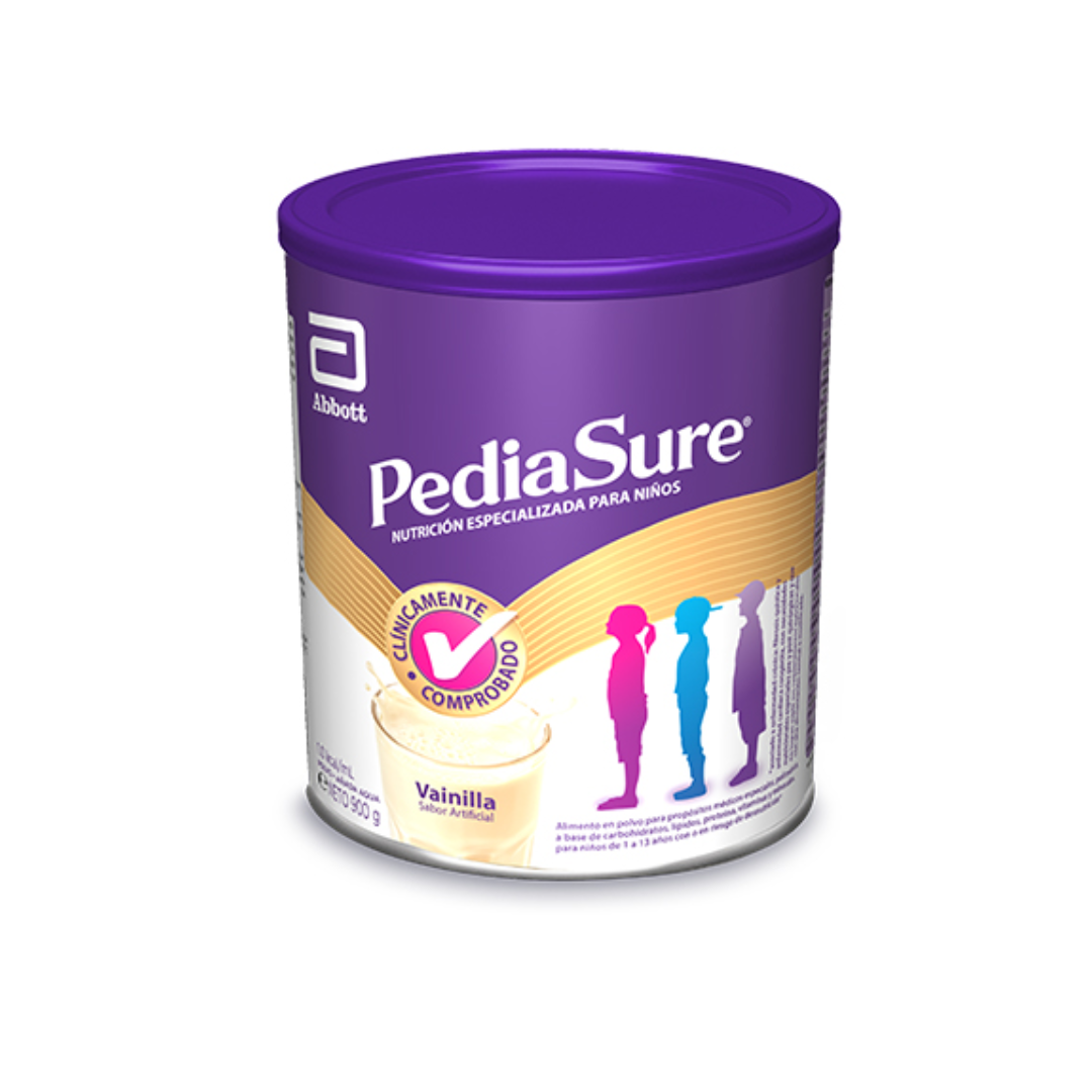 PEDIASURE VAINILLA POLVO LATA X 900 GR