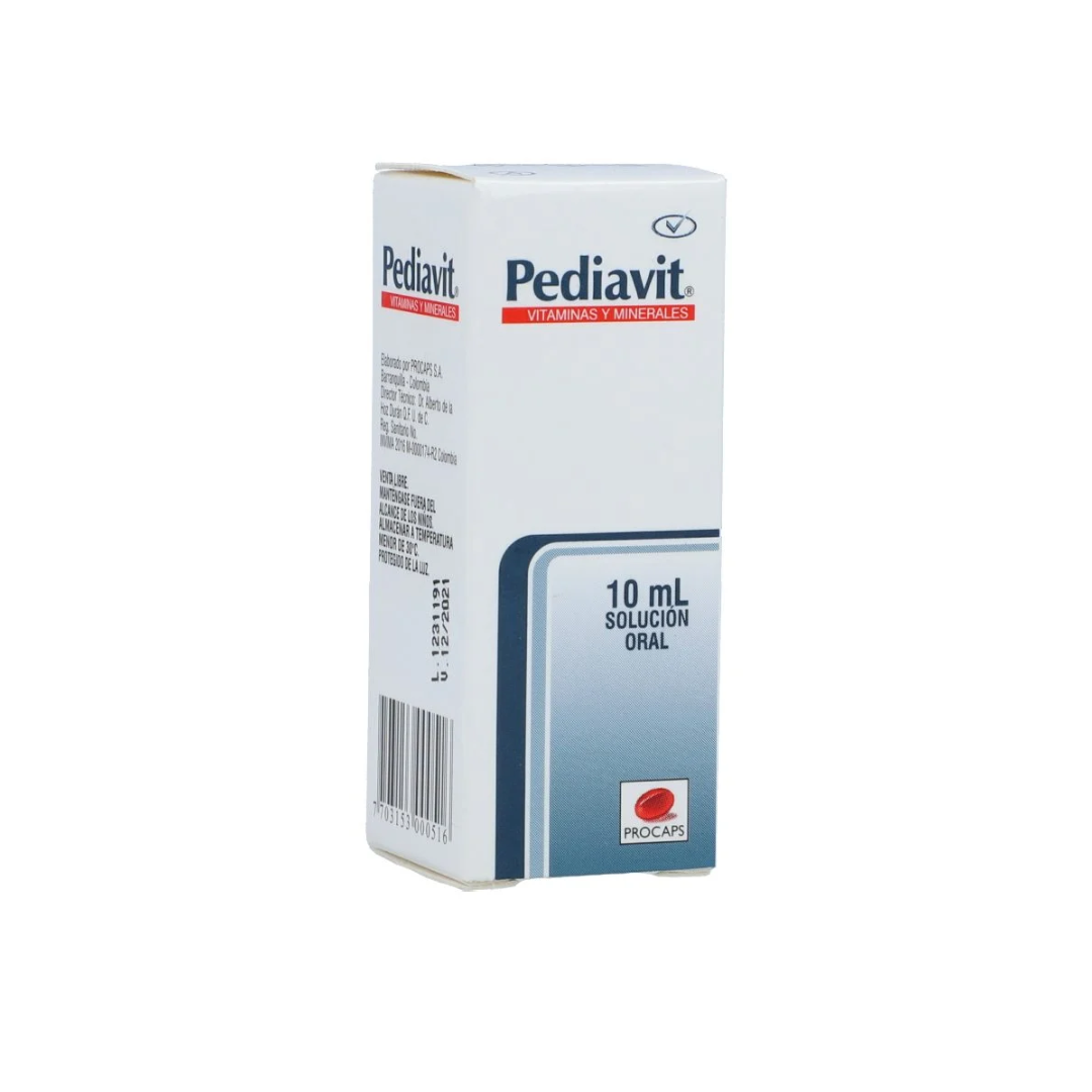 PEDIAVIT SOLUCIÓN ORAL FRASCO X 10 ML
