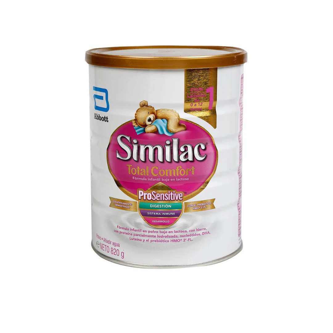 SIMILAC TOTAL COMFORT 1 PROSENSITIVE POLVO LATA X 820