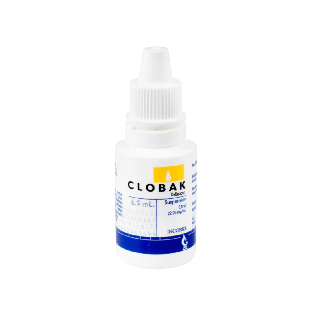 CLOBAK 22.75 MG SUSPENSION ORAL FRASCO X 6.5 ML