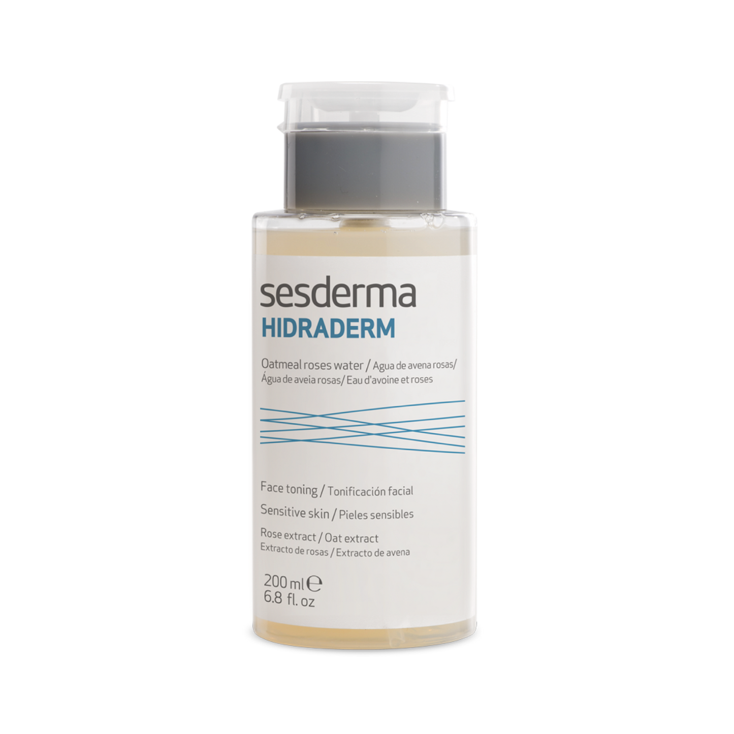 HIDRADERM AGUA DE AVENA ROSAS LOCION FACIAL POTE X 200 ML