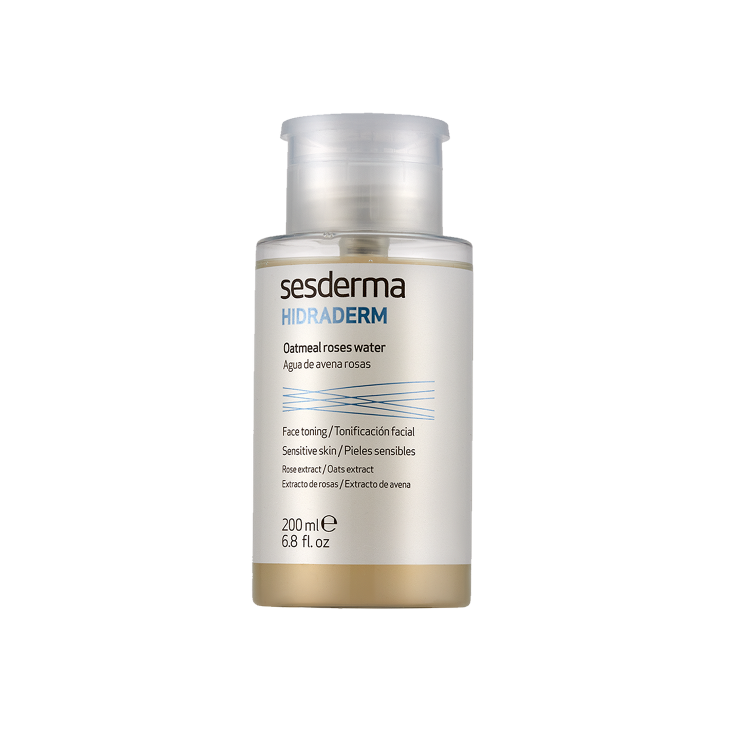 HIDRADERM AGUA DE AVENA ROSAS LOCION FACIAL POTE X 200 ML