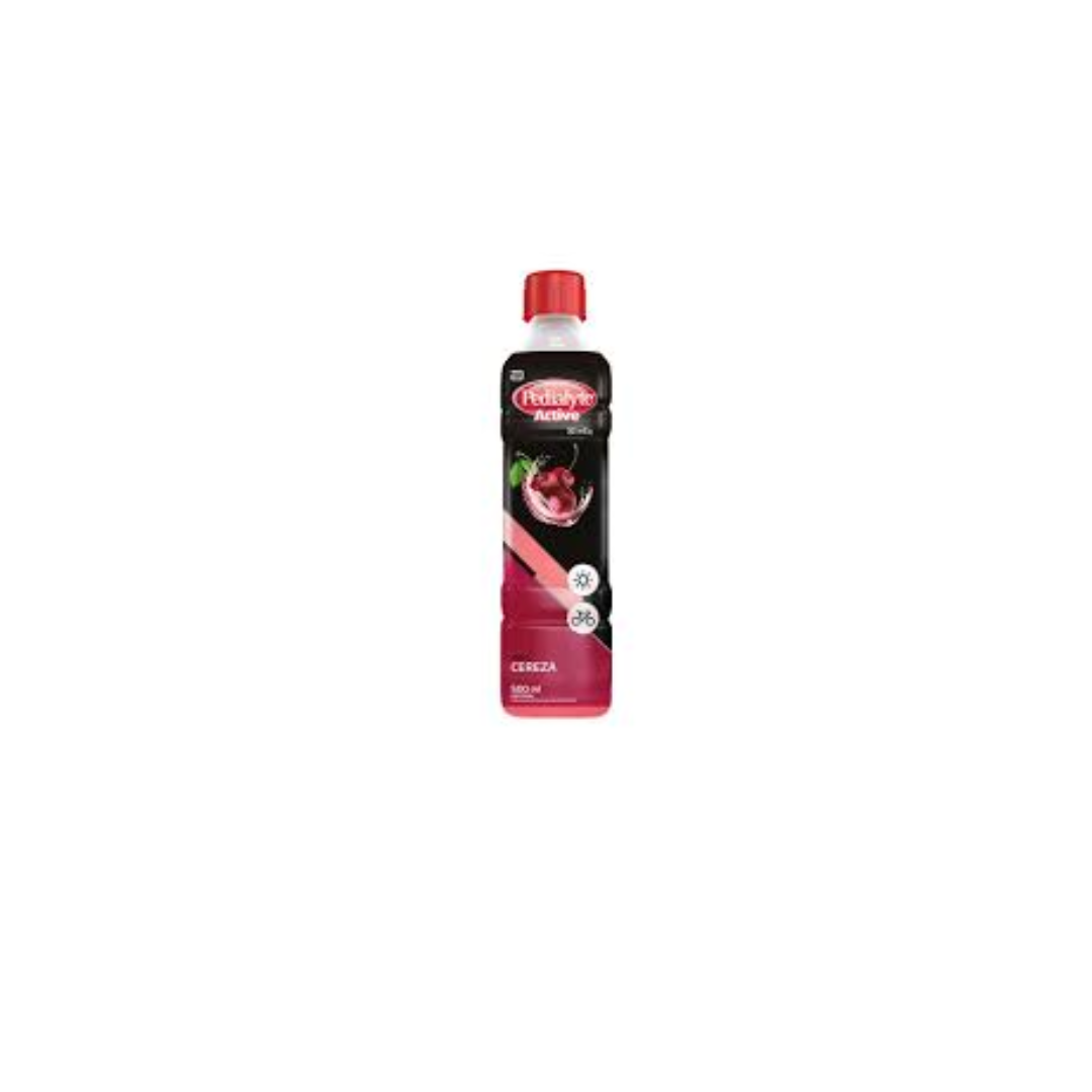 PEDIALYTE ACTIVE CON ZINC 30 MEQ CEREZA SOLUCIÓN ORAL FRASCO X 500 ML