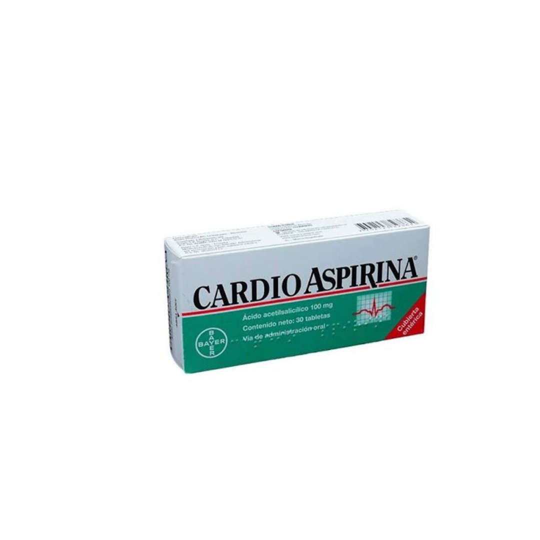 CARDIOASPIRINA 100 MG TABLETA CUBIERTA ENTERICA CAJA X 30
