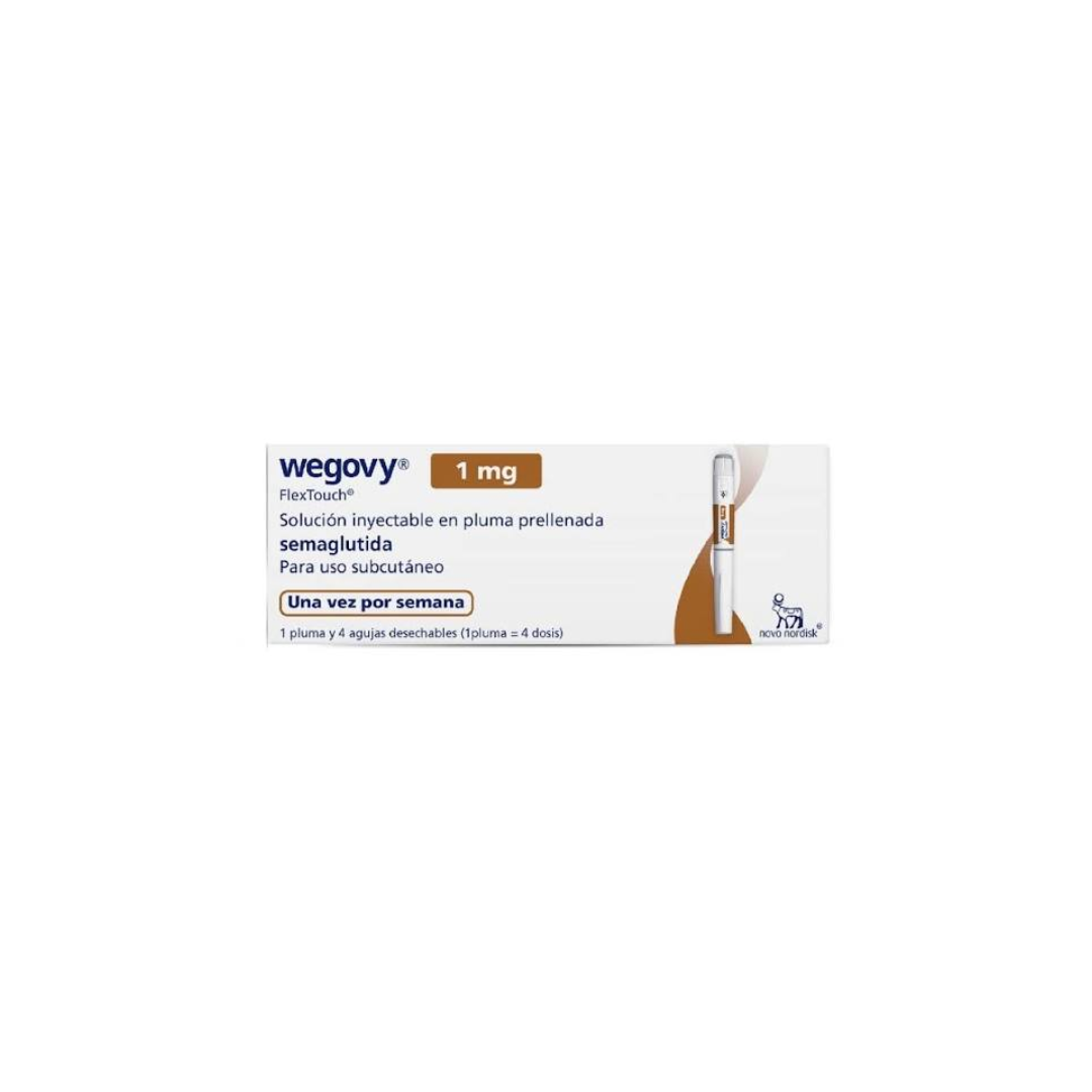 WEGOVY 1 MG/DOSIS PLUMA PRE-LLENADA CAJA X 1