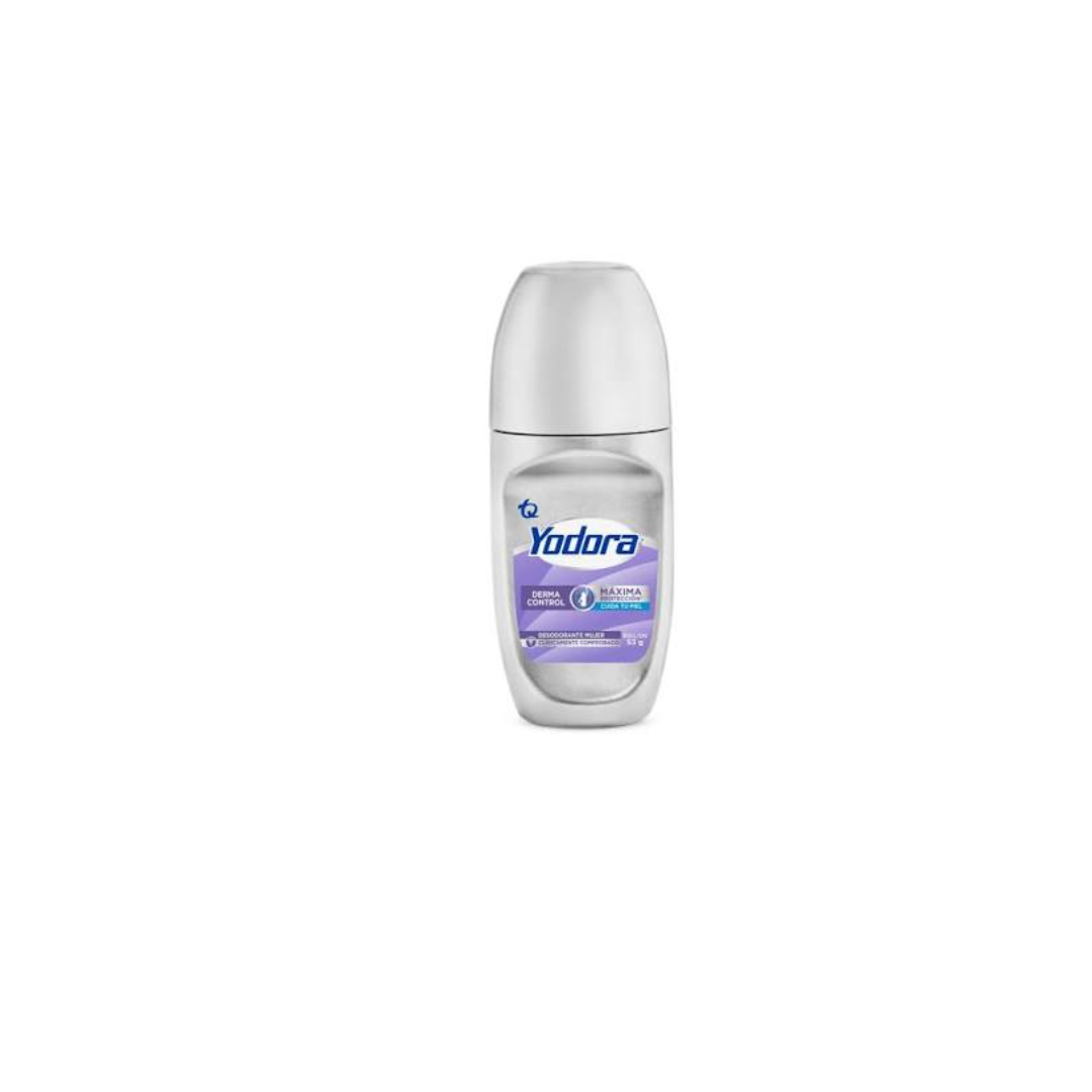 YODORA DESODORANTE DERMA CONTROL MUJER FCO X 53 GR ROLL ON FRASCO X 53 GR