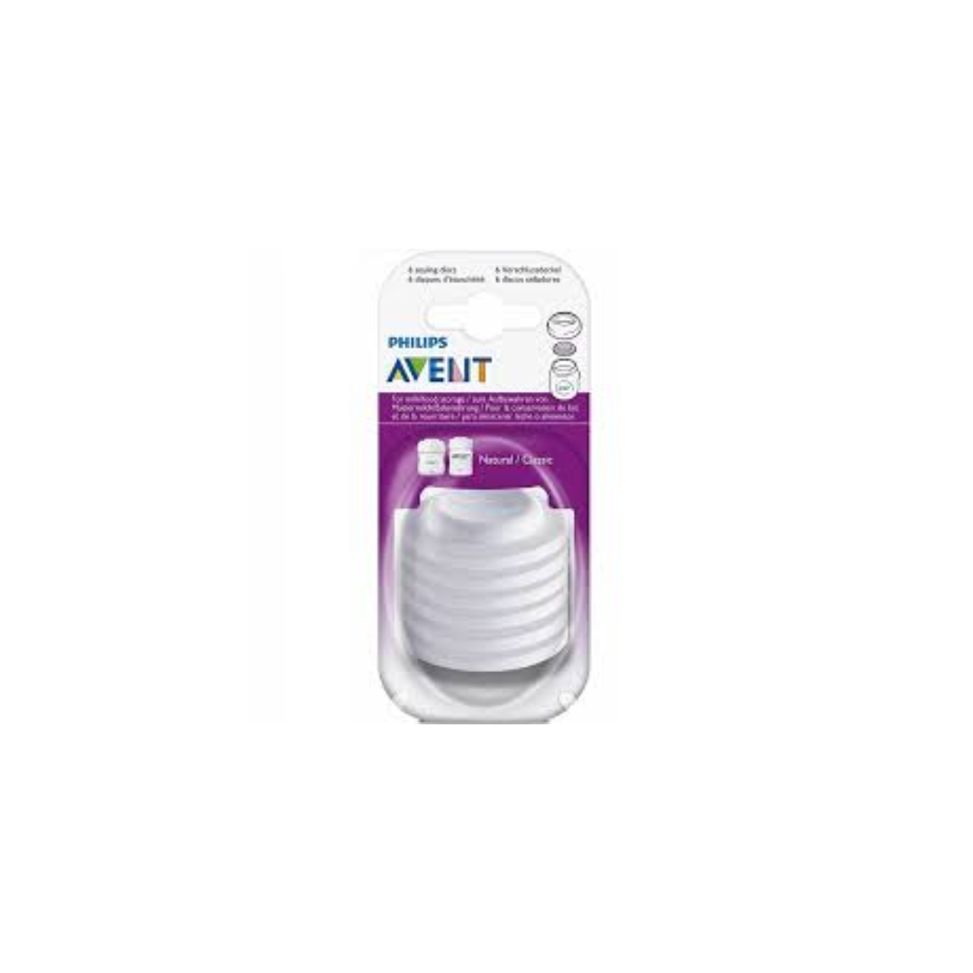 AVENT TAPA TETERO CLASIC NA CAJA X 6