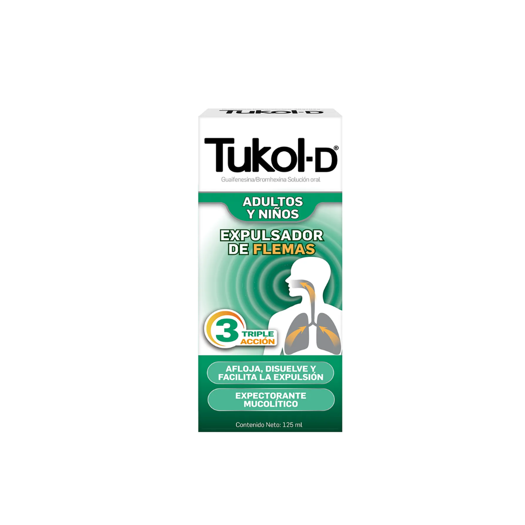 TUKOL D SUSPENSIÓN FRASCO X 125 ML