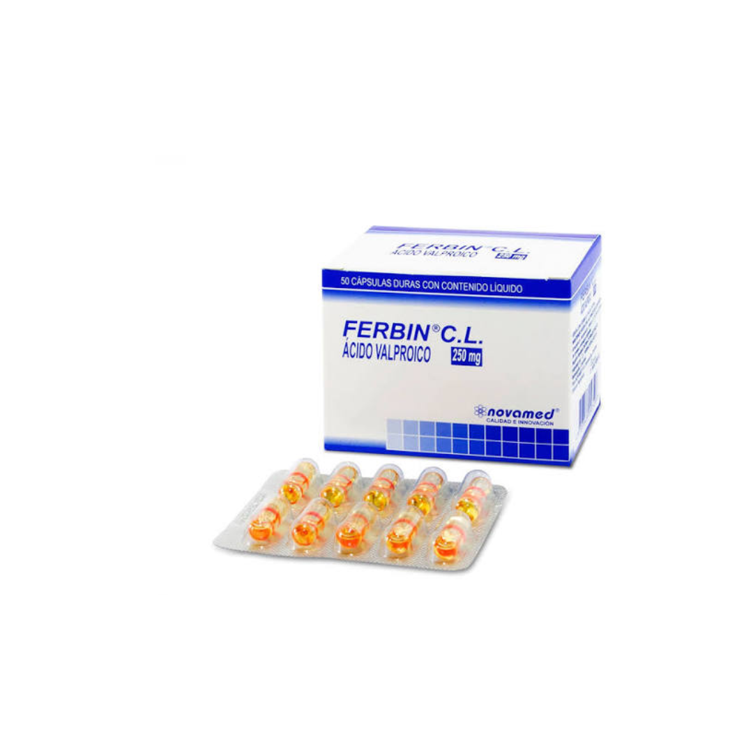 FERBIN CL 250 MG CAPSULA CAJA X 50