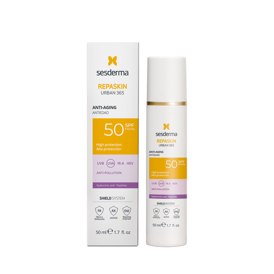REPASKIN URBAN 365 ANTIEDAD SPF50 EMULSION TOPICA POTE X 50 ML