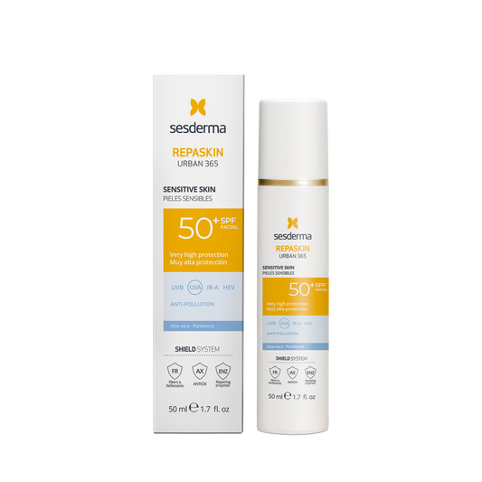 REPASKIN URBAN 365 PIEL SENSIBLE SPF50+ EMULSION TOPICA POTE X 50 ML