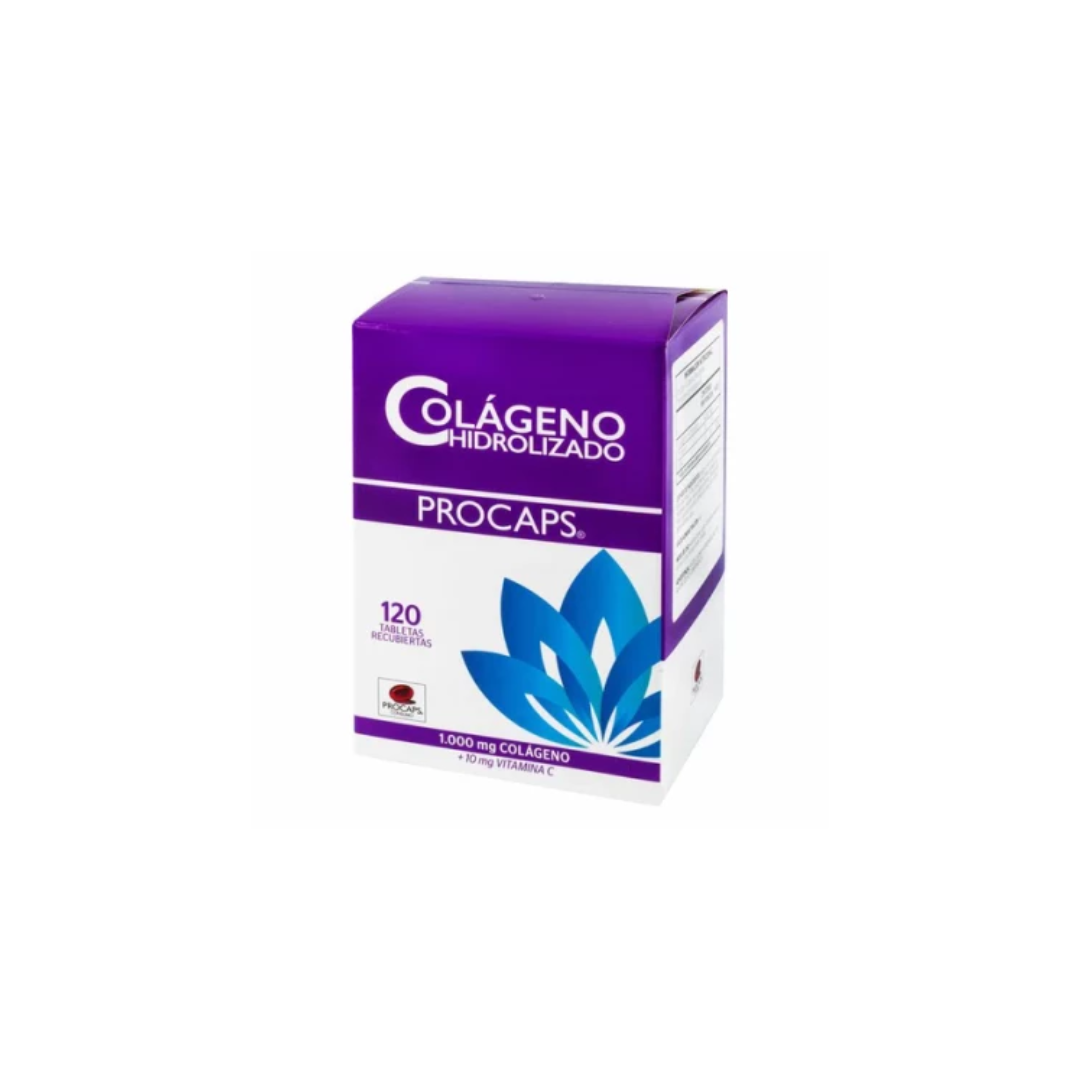 COLAGENO HIDROTLIZADO 1000 MG TABLETA RECUBIERTA CAJA X 120
