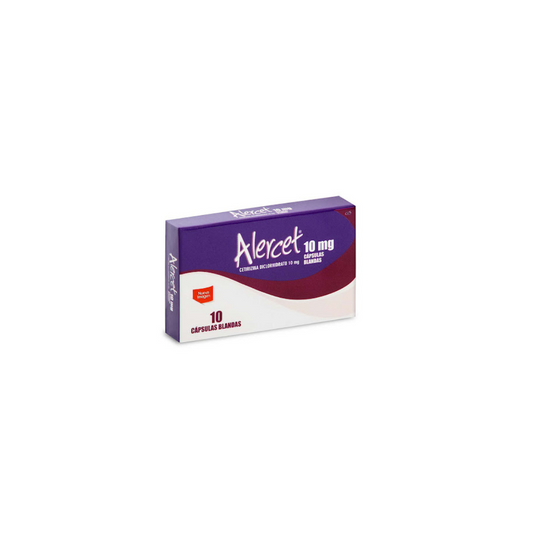 ALERCET 10 MG TABLETA CAJA X 10
